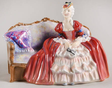 Royal Doulton Figurine Belle Of The Ball - Nb730, No Box
