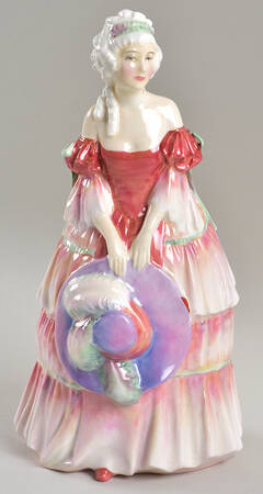 Royal Doulton Figurine Veronica-Red/Cream - No Box