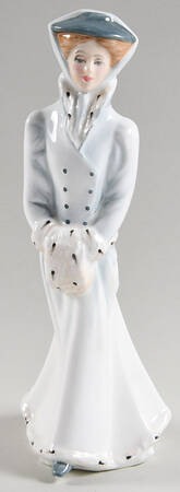 Royal Doulton Figurine Sarah In Winter - Nb640, No Box
