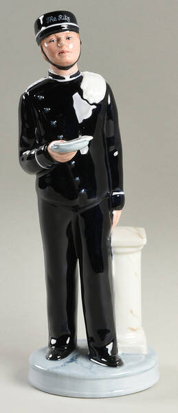 Royal Doulton Figurine Ritz Bell Boy - With Box Bx638