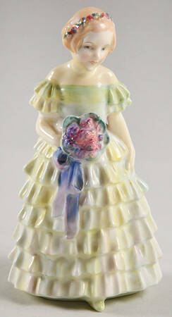 Royal Doulton Figurine The Little Bridesmaid - No Box Nb1938