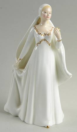 Royal Doulton Figurine The Bride - Bx414 With Box