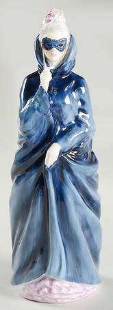 Royal Doulton Figurine Masque - With Box-Bx551