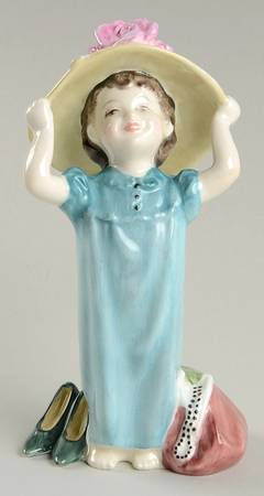 Royal Doulton Figurine Make Believe-Blue - No Box