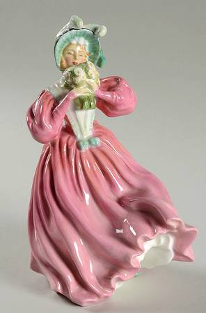 Royal Doulton Figurine Marguerite-Pink - No Box Nb1545