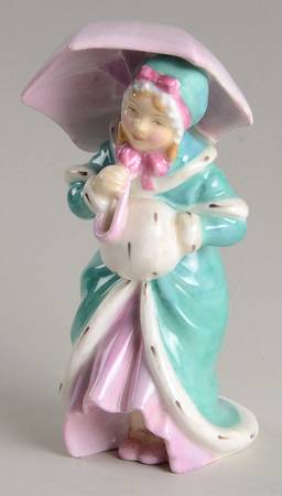 Royal Doulton Figurine Miss Muffet-Green - Nb793, No Box