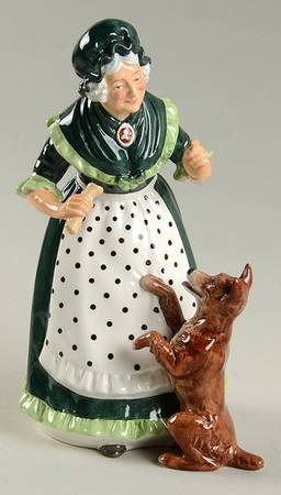 Royal Doulton Figurine Old Mother Hubbard - Nb937, No Box