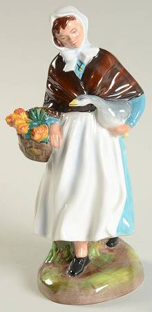 Royal Doulton Figurine A Country Lass - No Box