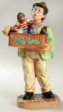 Royal Doulton Figurine The Organ Grinder - No Box Nb1761