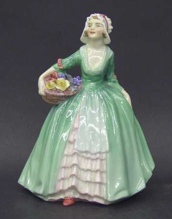 Royal Doulton Figurine Janet-Green - With Box Bx966