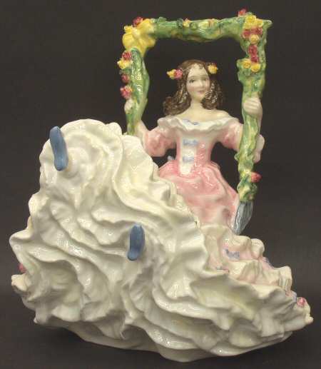Royal Doulton Figurine Blossomtime - Nb1010, No Box