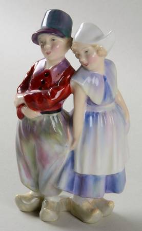 Royal Doulton Figurine Willy-Won't He  - Nb1108, No Box