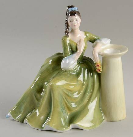 Royal Doulton Figurine Secret Thoughts-Candle Holder - Nb846, No Box