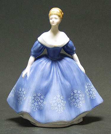 Royal Doulton Figurine Nina-Matte - Nb719, No Box