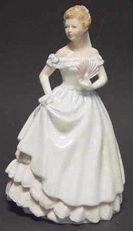 Royal Doulton Figurine Claire - Bx1390 With Box