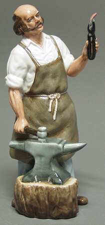 Royal Doulton Figurine Blacksmith - Nb1399, No Box
