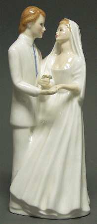 Royal Doulton Figurine Wedding Vows - Nb1400, No Box