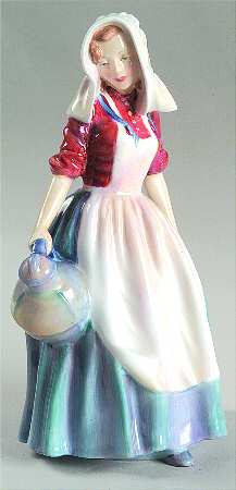 Royal Doulton Figurine Jersey Milkmaid - Nb1383, No Box