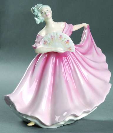 Royal Doulton Figurine Elaine-Pink - Boxed