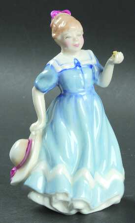 Royal Doulton Figurine A Posy For You - Boxed
