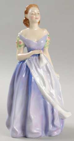 Royal Doulton Figurine Jacqueline-Lavender - Nb838, No Box