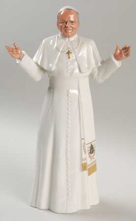 Royal Doulton Figurine His Holiness Pope John Paul Ii - Boxed