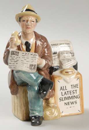 Street Vendors-Miniature Stop The Press - Boxed