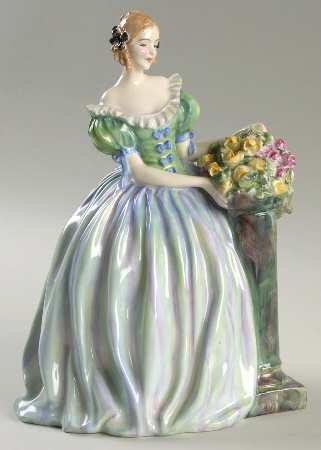 Royal Doulton Figurine Roseanna-Green - No Box Nb1542