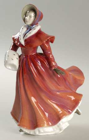 Royal Doulton Figurine The Skater - Boxed