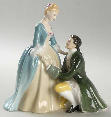 Royal Doulton Figurine The Suitor - No Box Nb1585