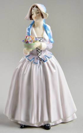Royal Doulton Figurine Dorcas-Light Blue - Boxed