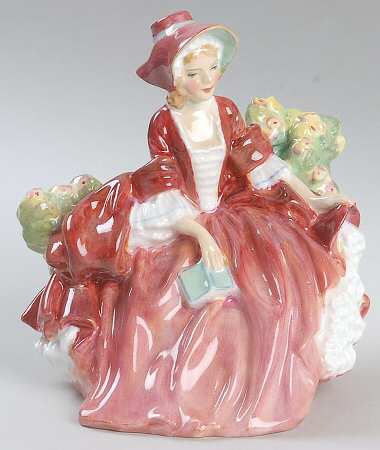 Royal Doulton Figurine Lydia-Orange/Pink - No Box Nb1623