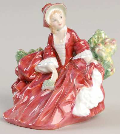 Royal Doulton Figurine Lydia-Red - No Box