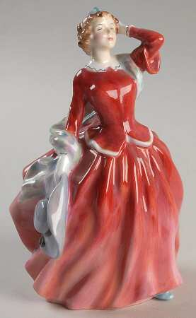 Royal Doulton Figurine Blithe Morning - Nb856, No Box