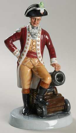 Royal Doulton Figurine Officer Of The Line - With Box Bx979