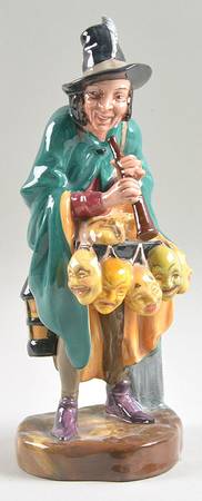 Royal Doulton Figurine Mask Seller - No Box