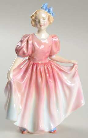 Royal Doulton Figurine Sweeting-Pink - No Box