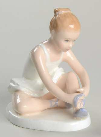 Royal Doulton Figurine Ballet Shoes - With Box