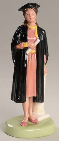 Royal Doulton Figurine The Graduate-Female - No Box