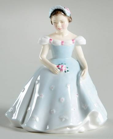 Royal Doulton Figurine Bridesmaid - Nb1033, No Box