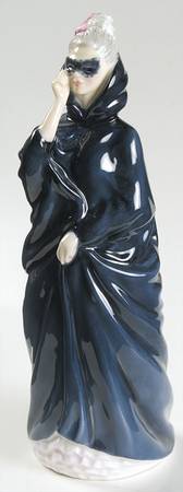 Royal Doulton Figurine Masque-Hand On Mask - Nb643, No Box