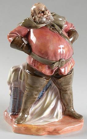 Royal Doulton Figurine Falstaff-Brown - No Box