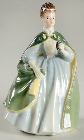 Royal Doulton Figurine Premiere-Hand Holds Cloak - Boxed