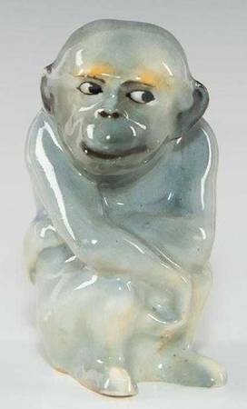 Animals Monkey Seated,Arms Folded - Boxed