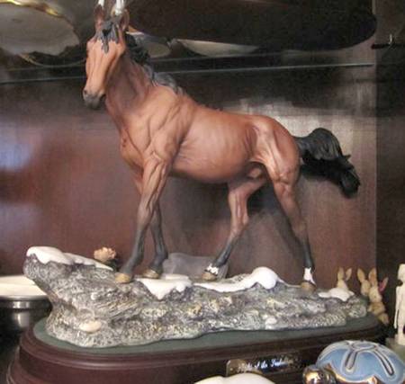 Animals The Flightof The Trakehner - With Box Bx981