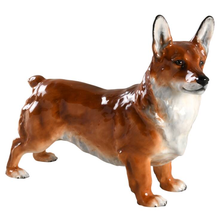 Animals Welsh Corgi Ch.'Spring Robin'l - Nb762, No Box