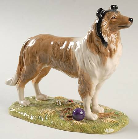 Animals Rough Collie - With Box Bx1001