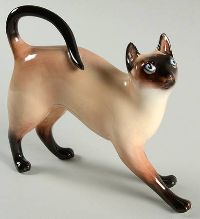 Animals Siamese Cat-Standing - Boxed
