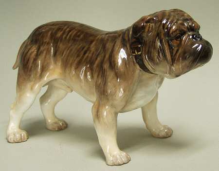 Animals Bulldog-Brown Head - Boxed