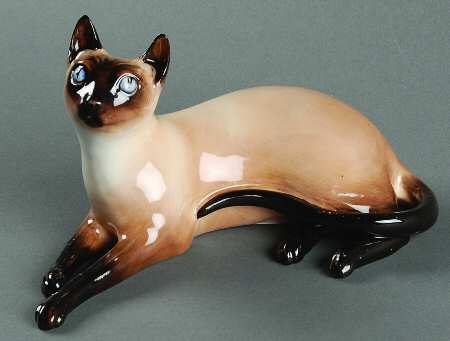 Animals Siamese Cat-Lying - Boxed